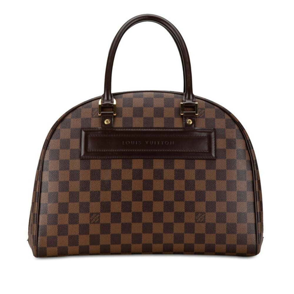 LOUIS VUITTON Brown Damier Leather Bag